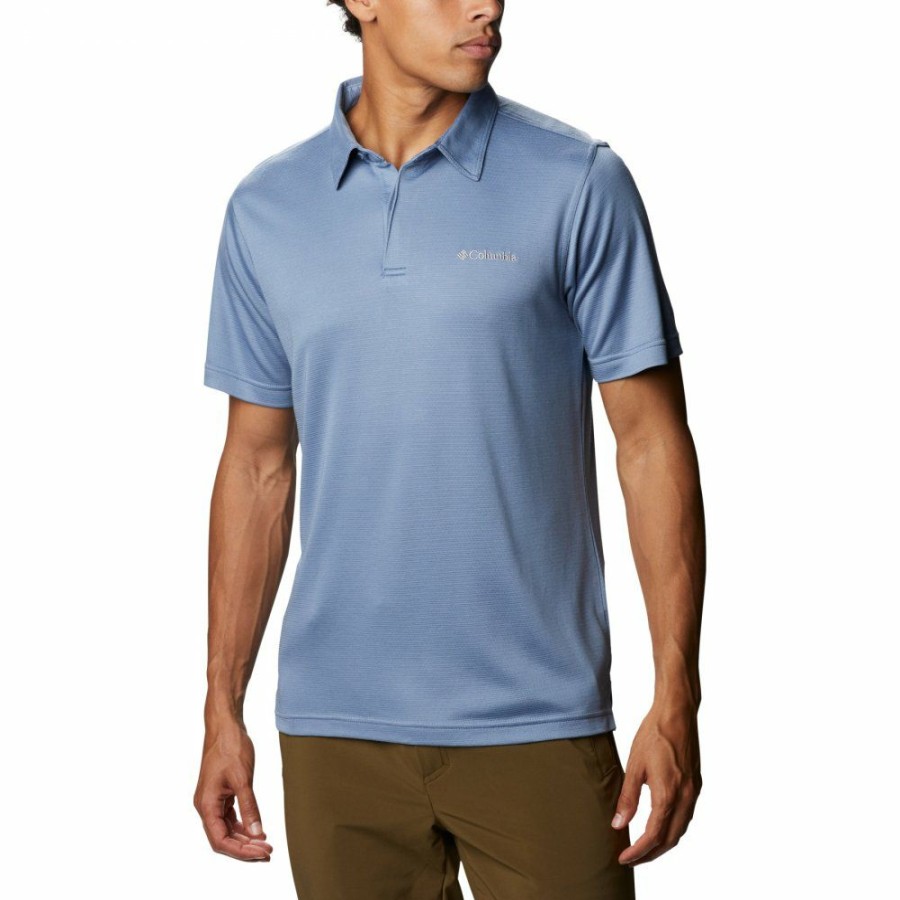 * Shirts & Tops | Sale Columbia Sun Ridge Poloshirt Ii Bluestone