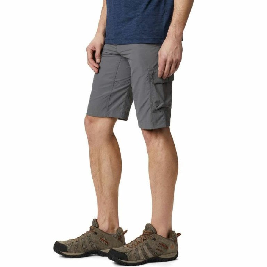 * Pants & Shorts & Skirts | Online Columbia Silver Ridge Ii Cargo Shorts City Grey