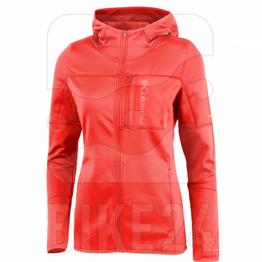 * Jackets & Vests | Online Columbia Windgates Fleece Jacket Women Bright Poppy