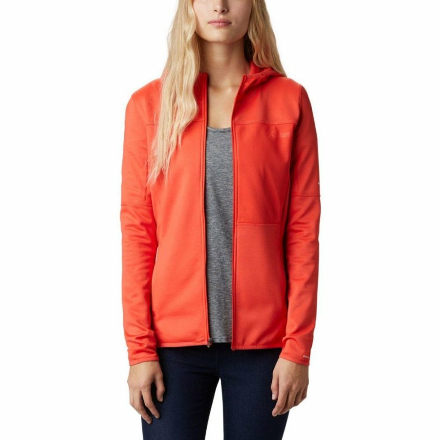 * Jackets & Vests | Online Columbia Windgates Fleece Jacket Women Bright Poppy