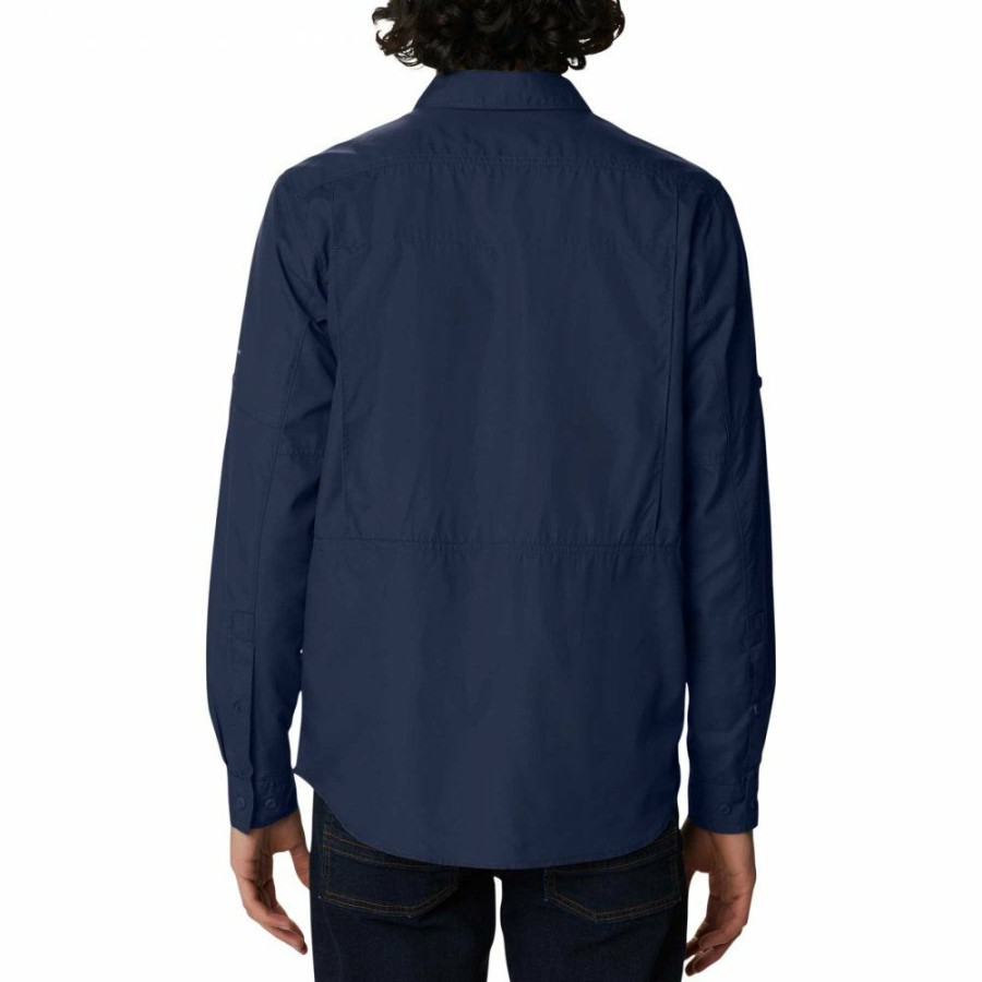 * Shirts & Tops | Discount Columbia Silver Ridge Eu 2.0 Longsleeve Shirt Collegiate Navy