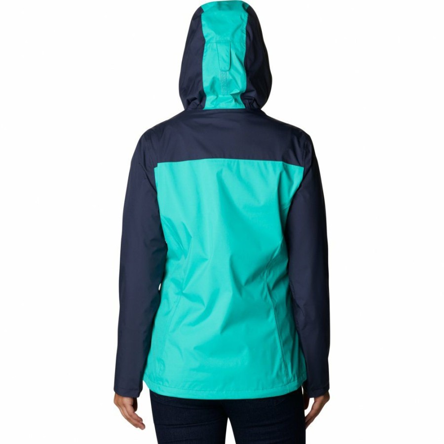 * Jackets & Vests | Clearance Columbia Inner Limits Ii Jacket Women Electric Turquoise, Nocturnal