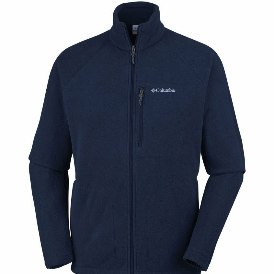 * Jackets & Vests | Sale Columbia Fast Trek Ii Full Zip Fleece Jacket Collegiate Navy