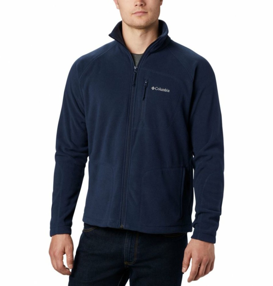 * Jackets & Vests | Sale Columbia Fast Trek Ii Full Zip Fleece Jacket Collegiate Navy