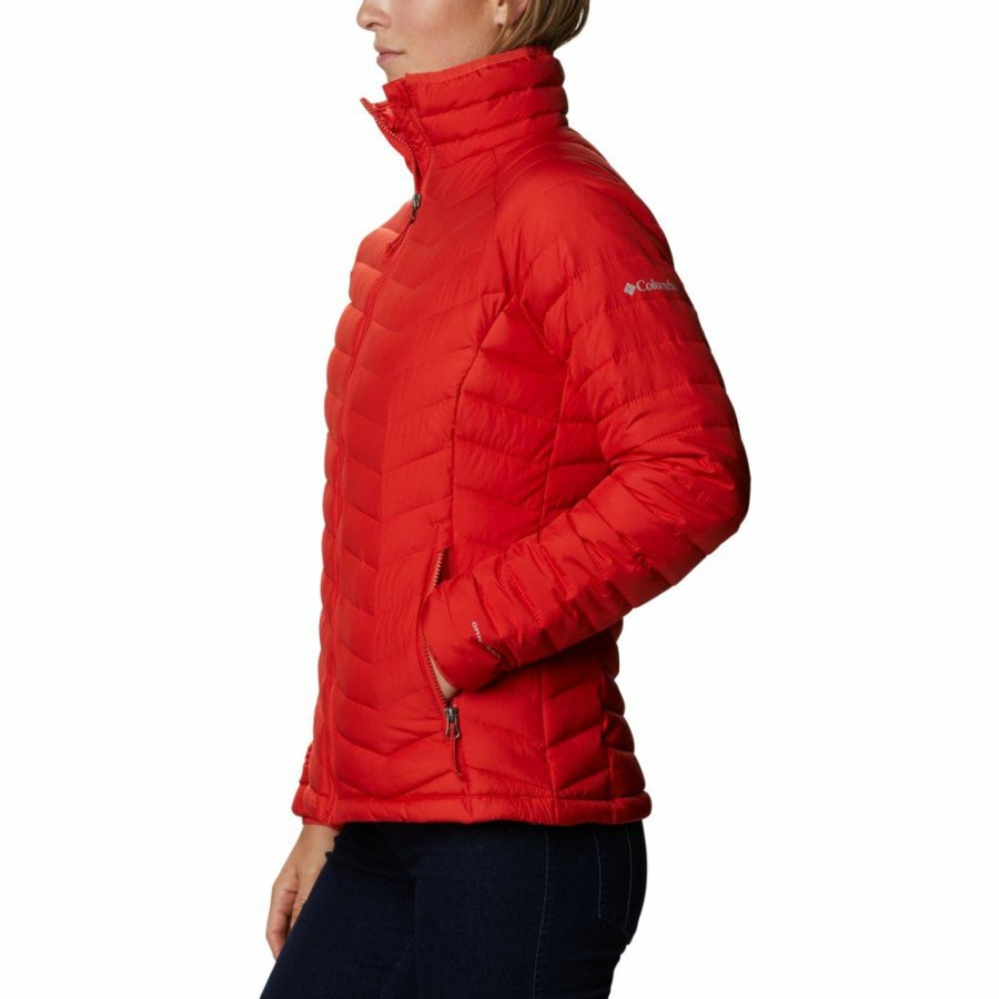 * Jackets & Vests | Discount Columbia Powder Lite Jacket Women Bold Orange