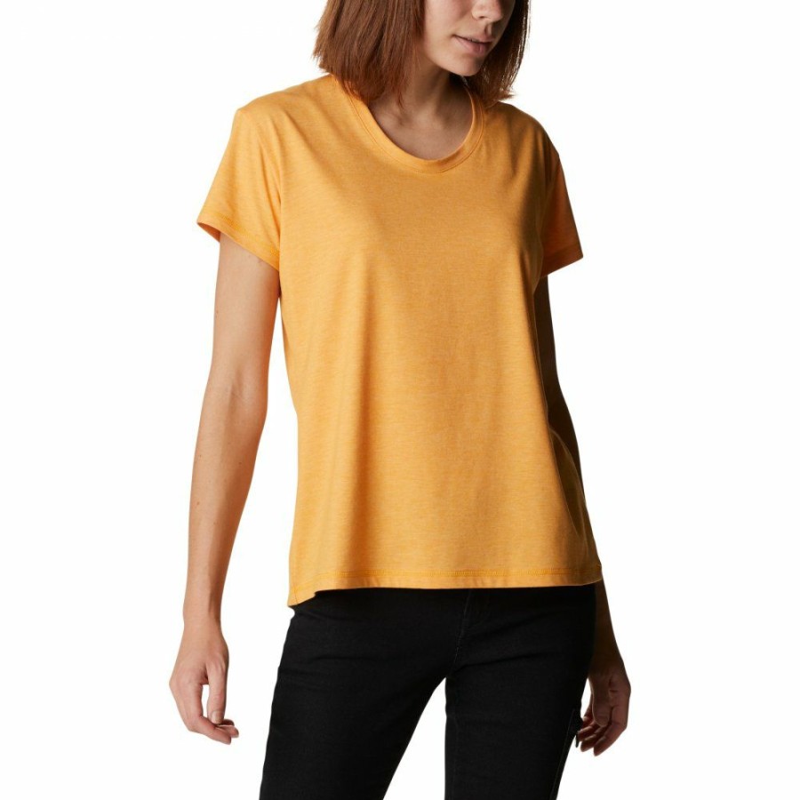 * Shirts & Tops | Online Columbia Sun Trek T-Shirt Women Mango Heather