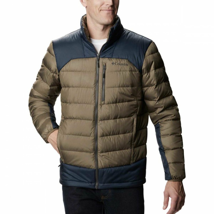 * Jackets & Vests | Sale Columbia Autumn Park Down Jacket Stone Green, Collegiate Navy