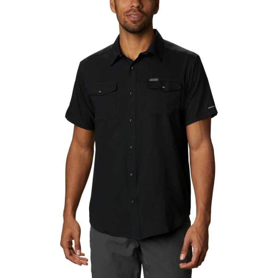 * Shirts & Tops | Online Columbia Utilizer Ii Solid Short Sleeve Shirt Black