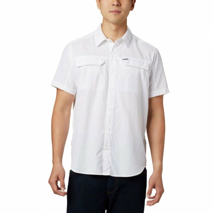 * Shirts & Tops | Discount Columbia Silver Ridge 2.0 Short Sleeve Shirt White