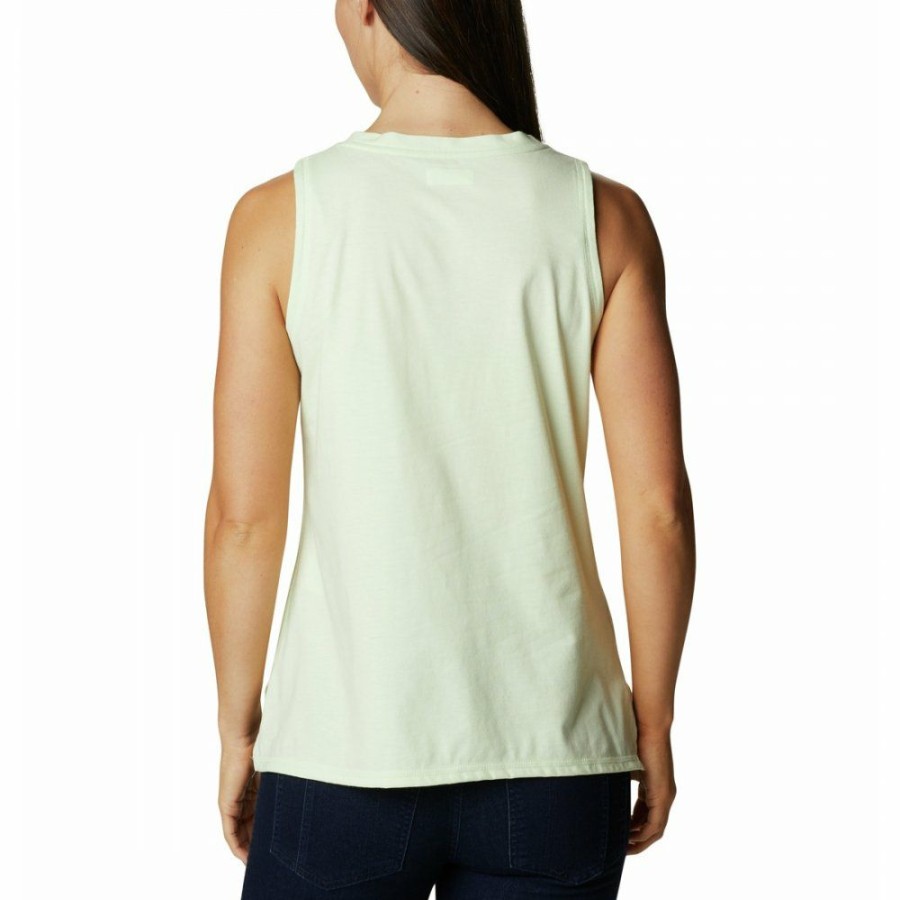 * Shirts & Tops | Online Columbia Sun Trek Tank Top Women Light Lime