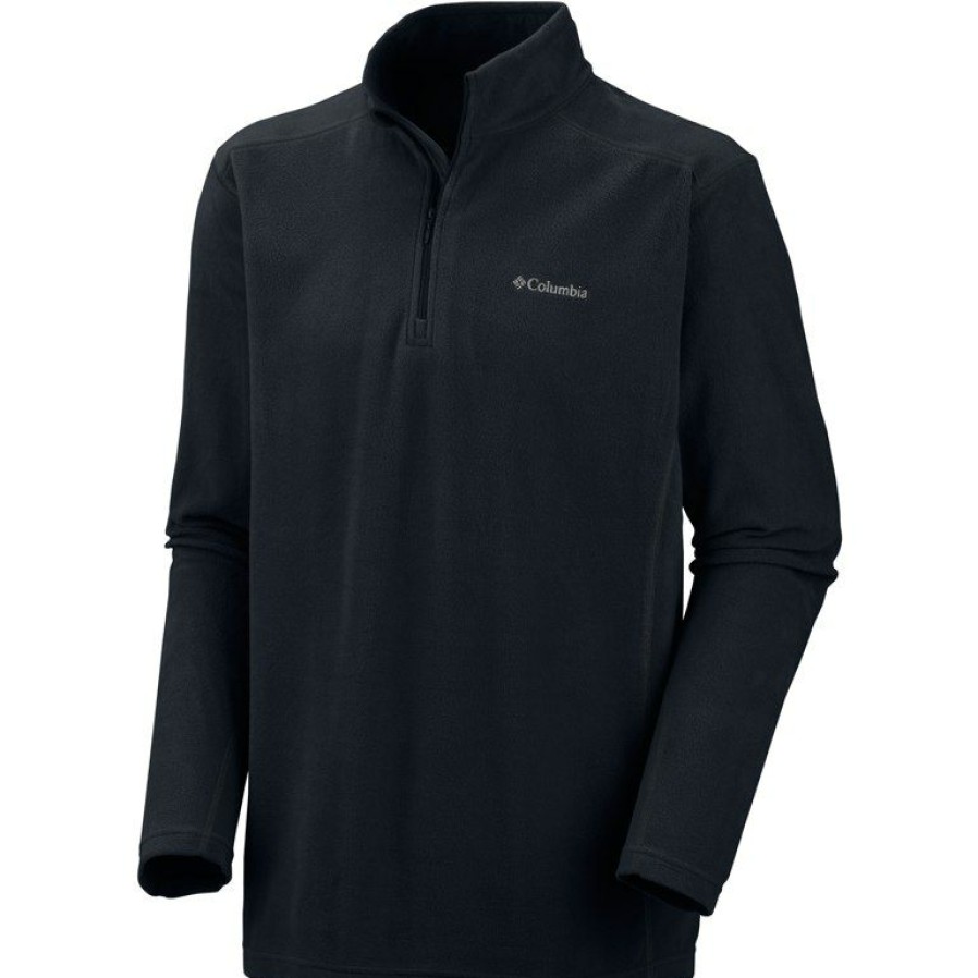 * Shirts & Tops | Discount Columbia Klamath Range Ii 1/2 Zip Longsleeve Shirt Black