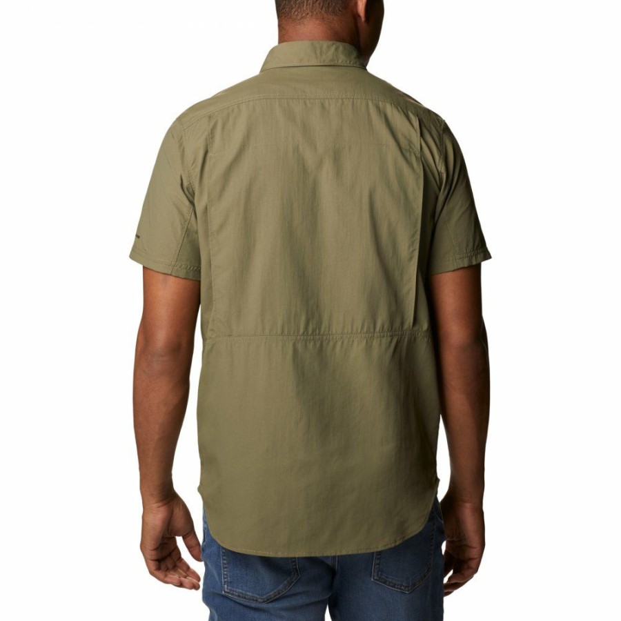 * Shirts & Tops | Clearance Columbia Silver Ridge 2.0 Short Sleeve Shirt Stone Green