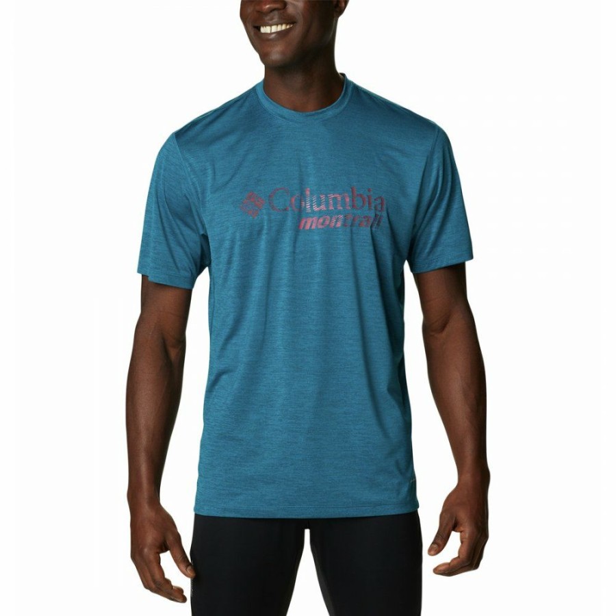 * Shirts & Tops | Discount Columbia Trinity Trail Graphic T-Shirt Siberia