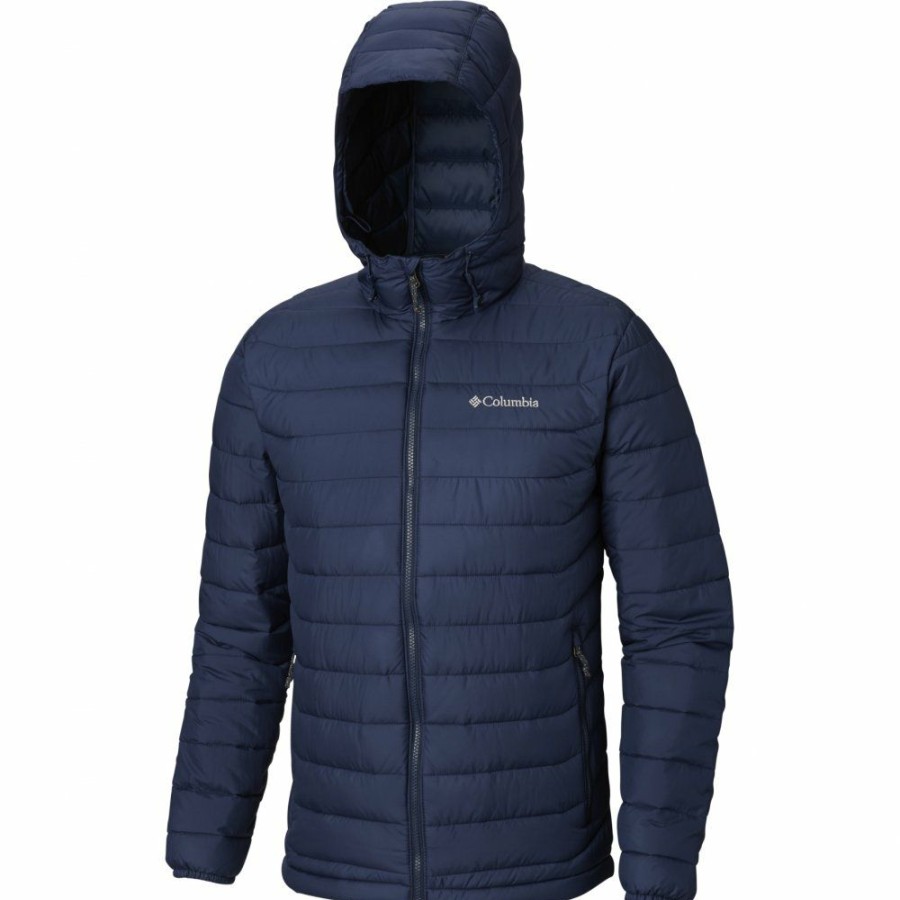 * Jackets & Vests | Discount Columbia Powder Lite Hooded Jacket Collegiate Navy