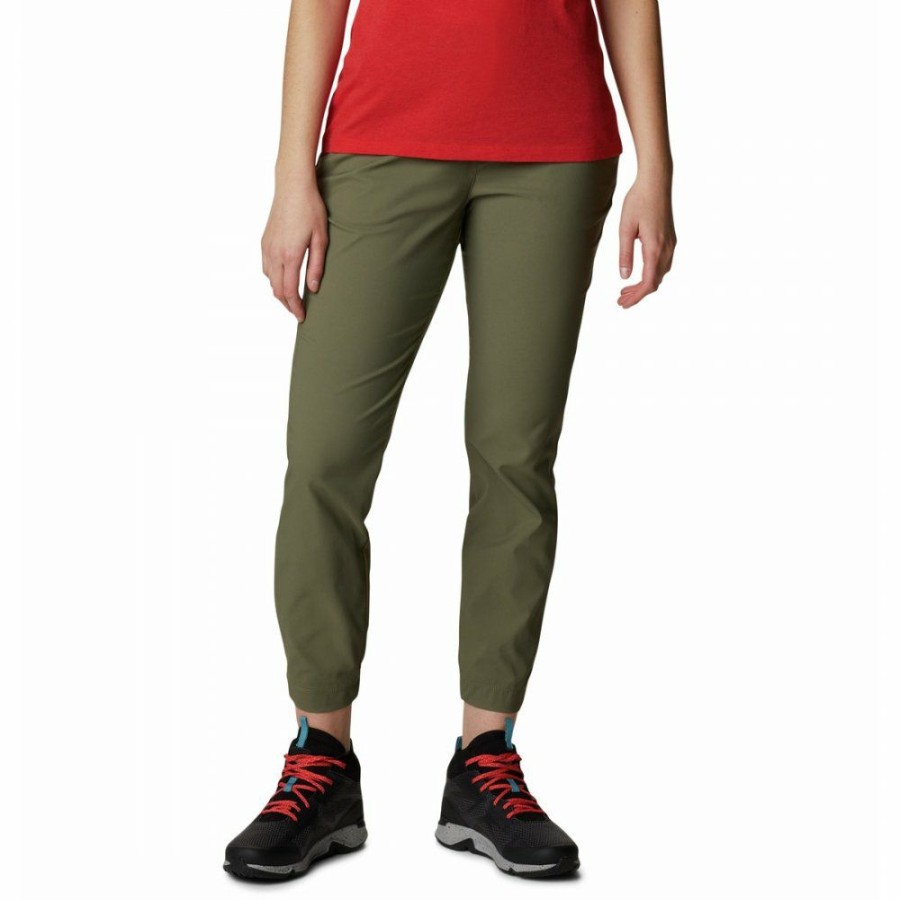 * Pants & Shorts & Skirts | Sale Columbia Firwood Camp Ii Trousers Women Stone Green