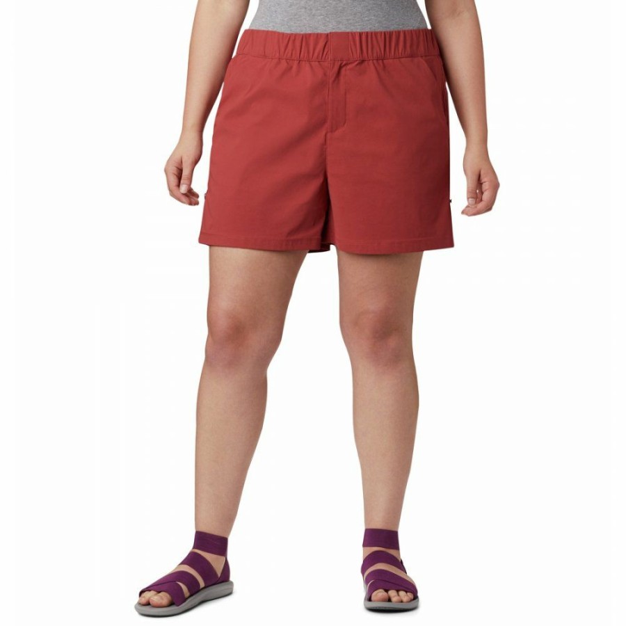 * Pants & Shorts & Skirts | Sale Columbia Firwood Camp Ii Shorts Women Dusty Crimson