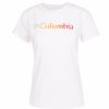 * Shirts & Tops | Clearance Columbia Sun Trek Graphic T-Shirt Women White, Branded Gradient