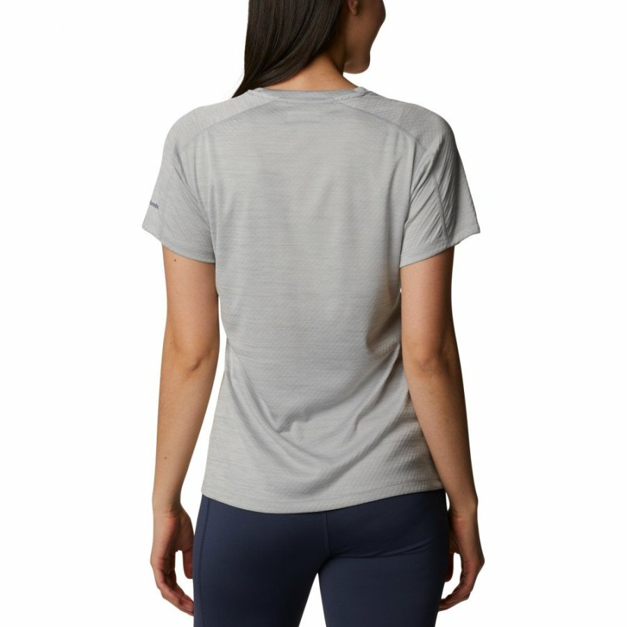 * Shirts & Tops | Clearance Columbia Zero Rules Graphic Crew T-Shirt Women Columbia Grey Heather Outdoor Everyone