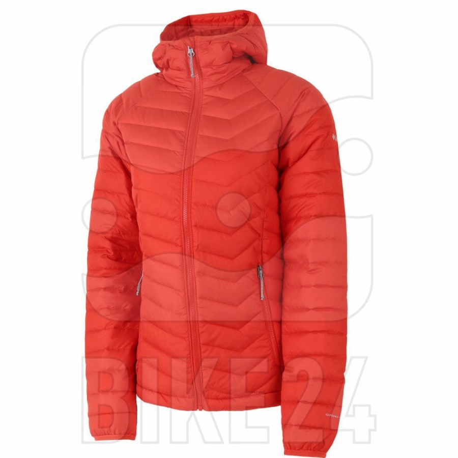 * Jackets & Vests | Sale Columbia Powder Lite Hooded Jacket Women Bold Orange