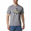 * Shirts & Tops | Online Columbia Sun Trek Graphic T-Shirt City Grey Heather, H2O Fanatic Graphic