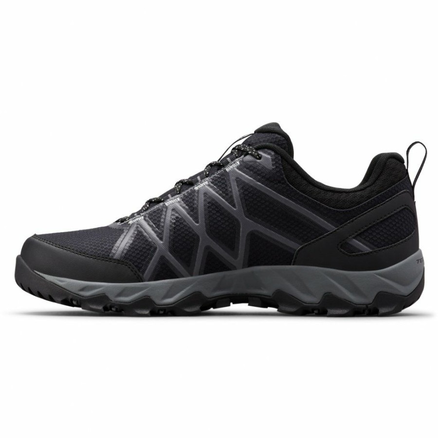 * Outdoor Shoes | Discount Columbia Peakfreak X2 Outdry Shoes For Men Black, Ti Grey Steel