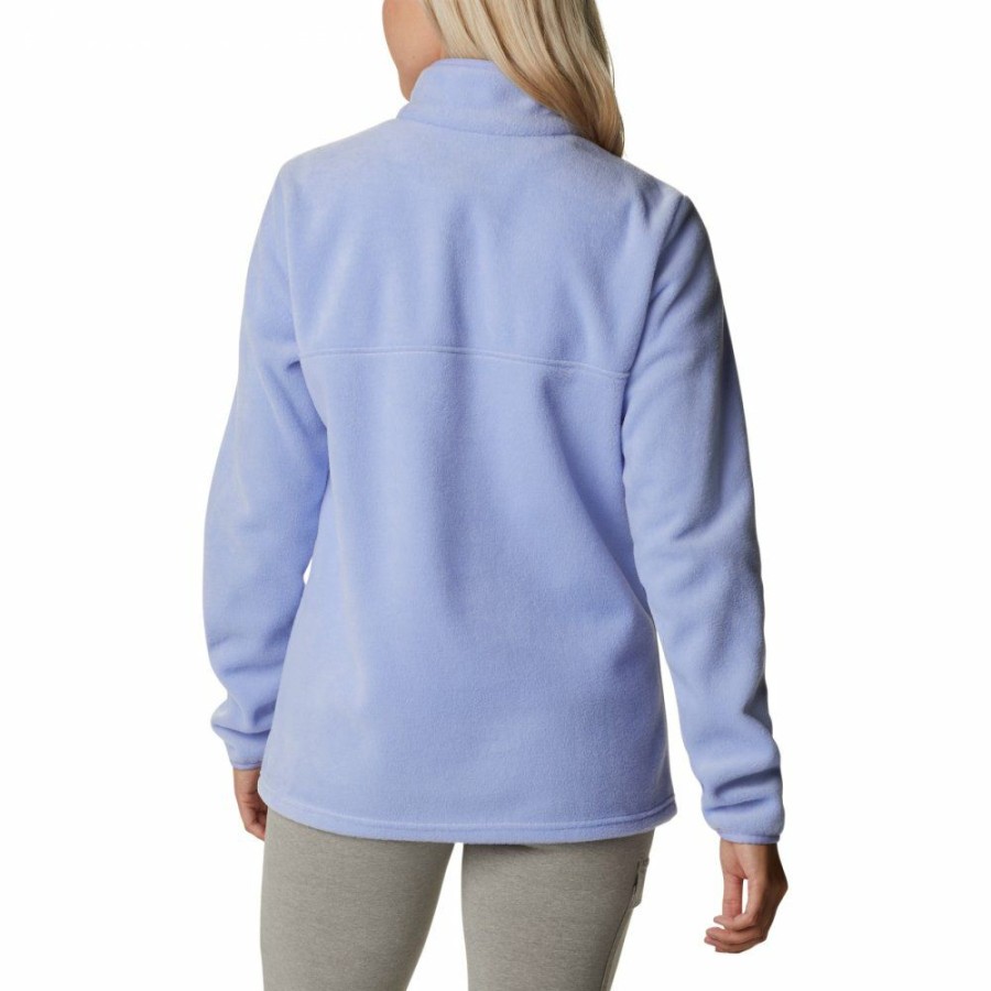 * Shirts & Tops | Discount Columbia Benton Springs 1/2 Snap Pullover Women Dark Nocturnal/Sea Wave