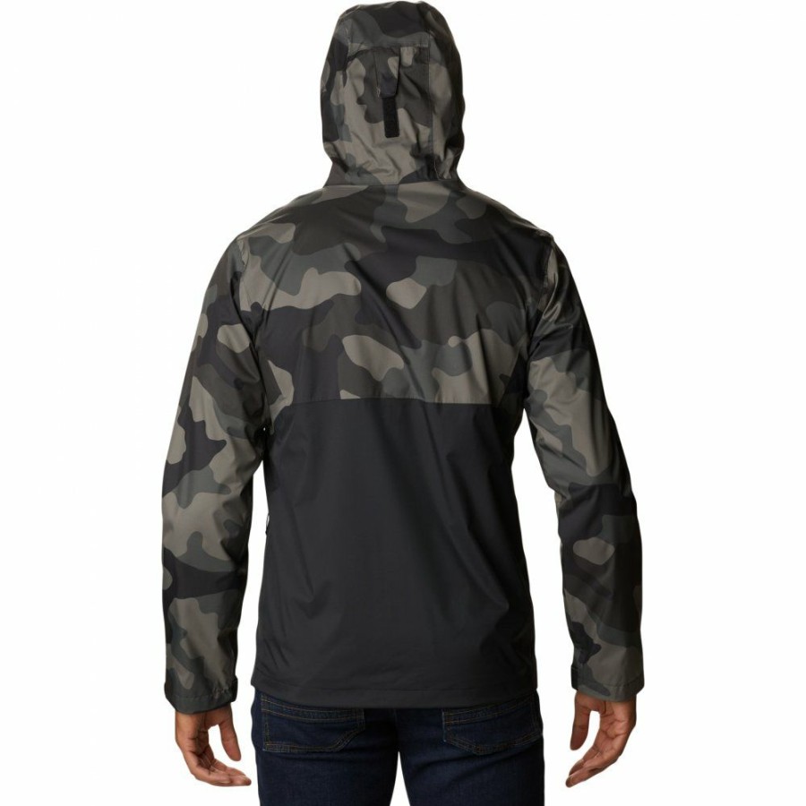 * Jackets & Vests | Discount Columbia Inner Limits Ii Jacket Black, Black Mod Camo Print