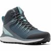 * Outdoor Shoes | Online Columbia Trailstorm Mid Waterproof Hiking Shoes Women Graphite/Dusty Green