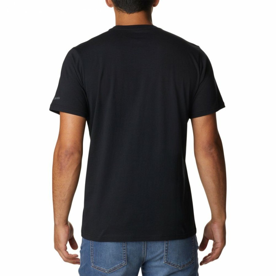 * Shirts & Tops | Sale Columbia Csc Seasonal Logo T-Shirt Black, Brushed Logo