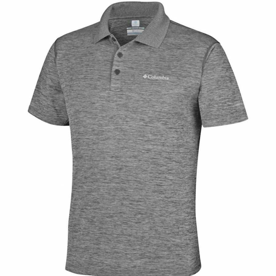 * Shirts & Tops | Discount Columbia Zero Rules Polo Shirt Shark Heather