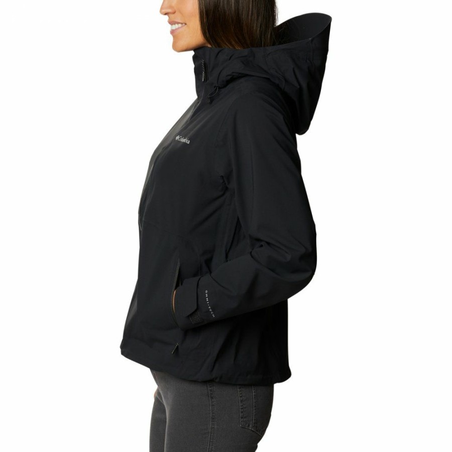 * Jackets & Vests | Discount Columbia Omni-Tech Ampli-Dry Shell Jacket Women Black