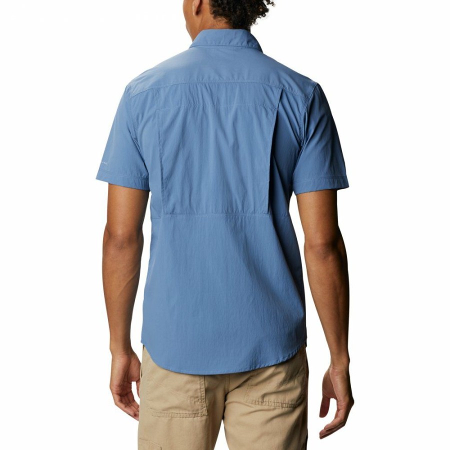 * Shirts & Tops | Clearance Columbia Newton Ridge Short Sleeve Shirt Bluestone