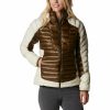 * Jackets & Vests | Discount Columbia Labyrinth Loop Hooded Jacket Women Olive Green/Chalk