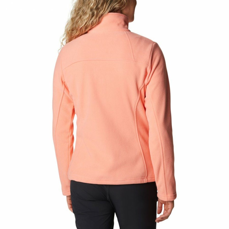 * Jackets & Vests | Clearance Columbia Fast Trek Ii Jacket Women Coral Reef