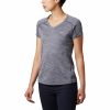 * Shirts & Tops | Discount Columbia Zero Rules T-Shirt Women Nocturnal Heather