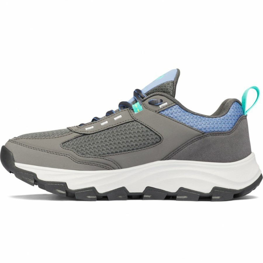 * Outdoor Shoes | Clearance Columbia Hatana Max Outdry Hiking Shoes Women Dark Grey, Electric Turquoise