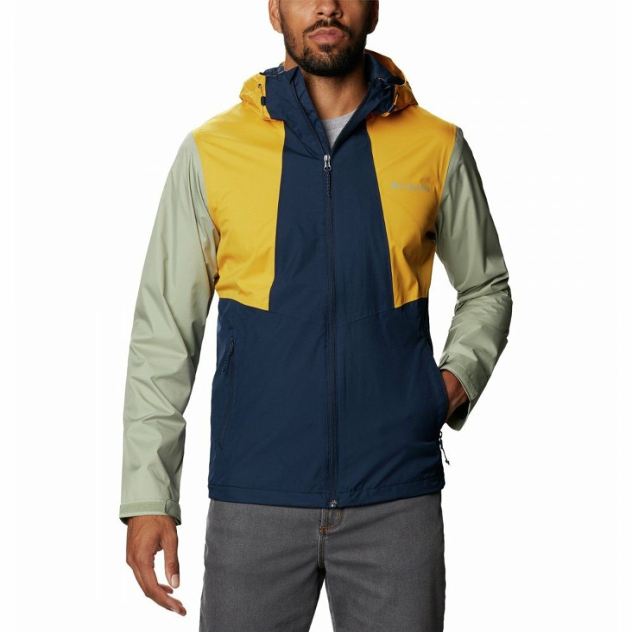 * Jackets & Vests | Clearance Columbia Inner Limits Ii Jacket Collegiate Navy, Bright Gold, Safari