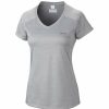 * Shirts & Tops | Clearance Columbia Zero Rules T-Shirt Women Columbia Grey Heather