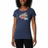 * Shirts & Tops | Sale Columbia Daisy Days Graphic T-Shirt Women Nocturnal Heather, Van Life