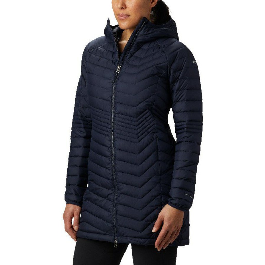 * Jackets & Vests | Discount Columbia Powder Lite Mid Jacket Women Dark Nocturnal