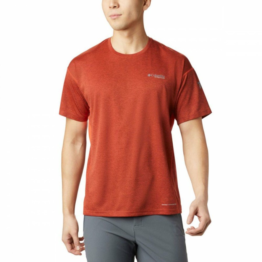 * Shirts & Tops | Clearance Columbia Irico Knit T-Shirt Wildfire