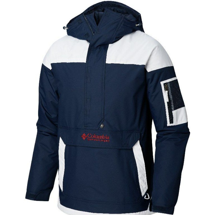 * Jackets & Vests | Clearance Columbia Challenger Pullover Jacket Collegiate Navy, White