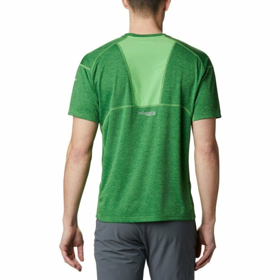 * Shirts & Tops | Discount Columbia Irico Knit T-Shirt Green Boa