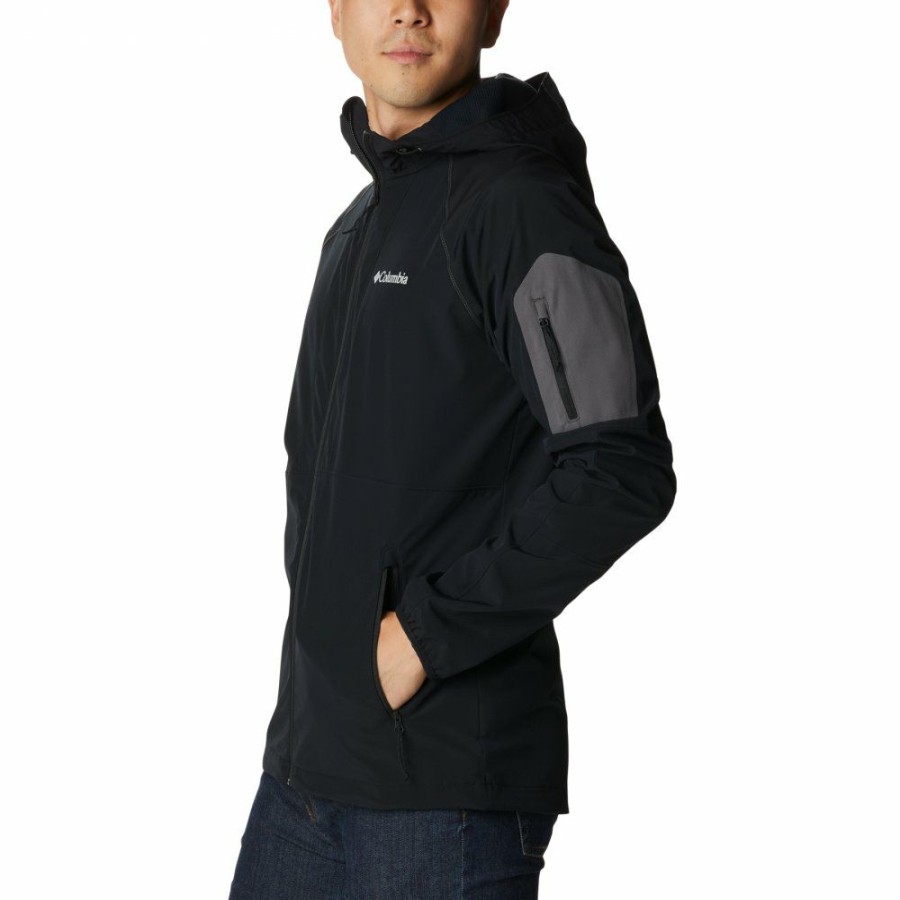 * Jackets & Vests | Online Columbia Tall Heights Hooded Softshell Jacket Black