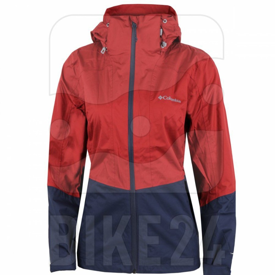 * Jackets & Vests | Clearance Columbia Windgates Jacket Women Nocturnal, Dusty Crimson