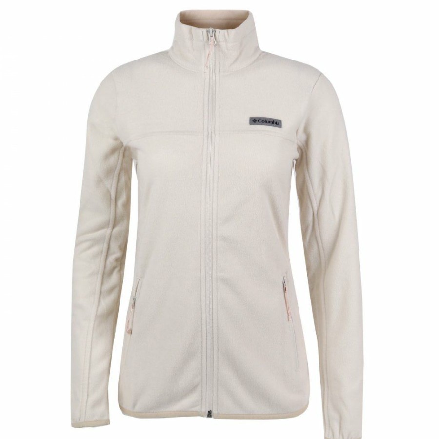 * Jackets & Vests | Online Columbia Ali Peak Full Zip Fleece Jacket Women Chalk